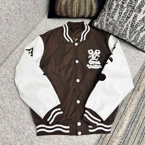 Louis Vuitton Brown Baseball Jacket